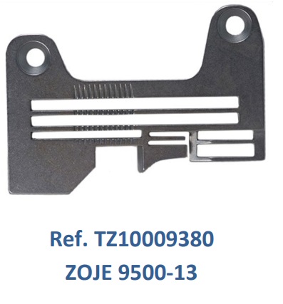 PLACA DE AGUJA REMALLADORA ZOJE 9500-13